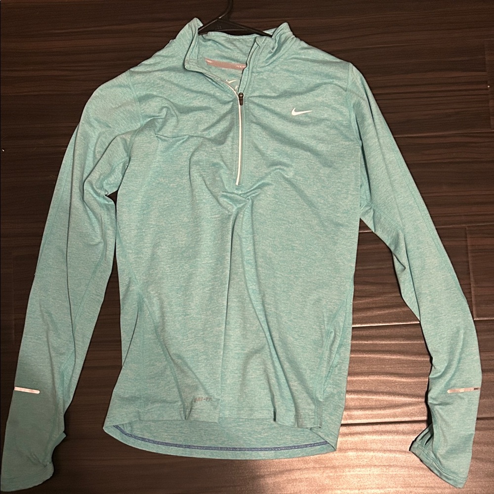 Nike Women's Teal Long Sleeve Top